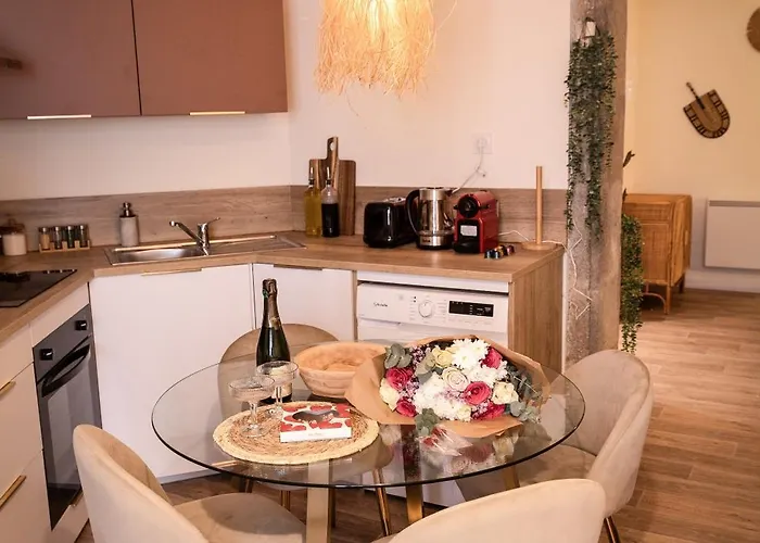 La Parenthese Yssoirienne - Balneo - Videoprojecteur Апартаменты Иссуар